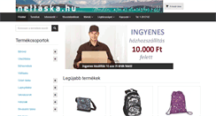 Desktop Screenshot of nettaska.hu
